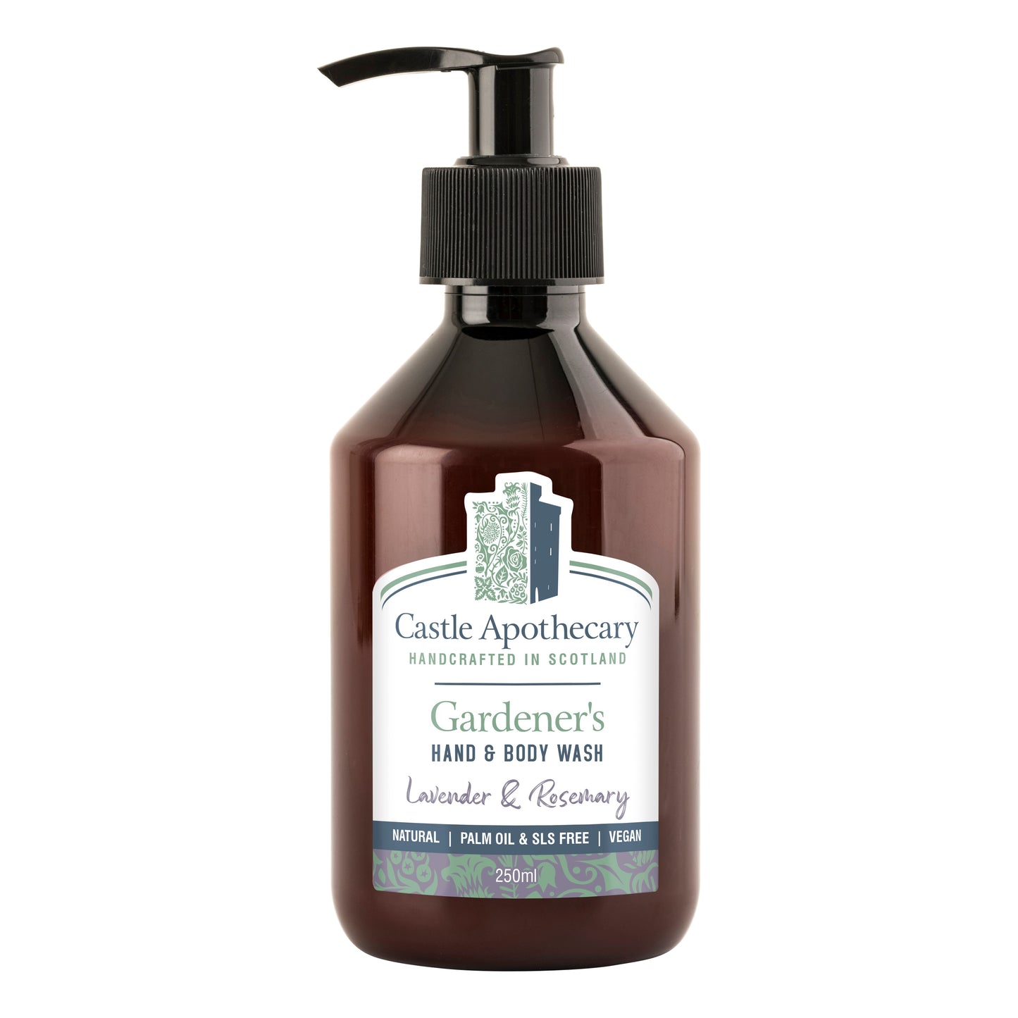 Gardeners Hand & Body Wash Lavender & Rosemary - 250mls