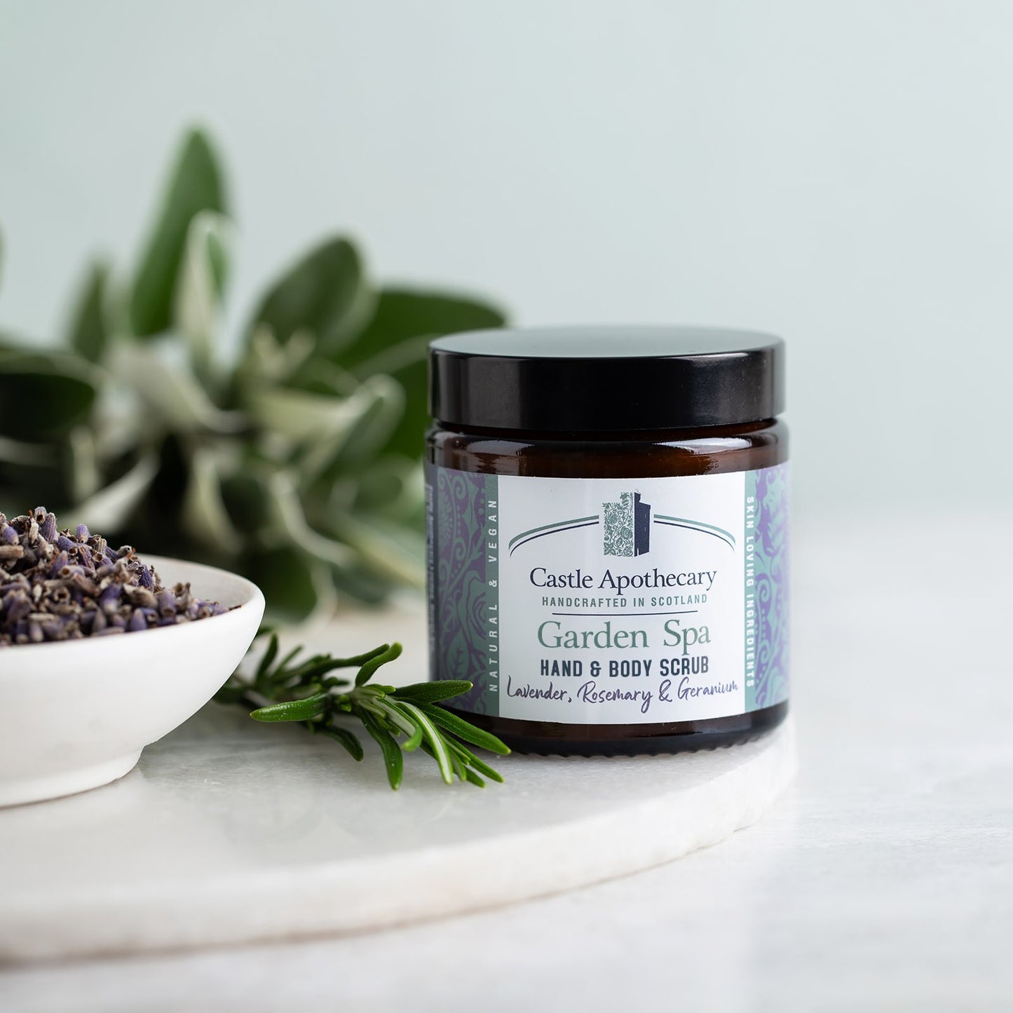 Garden Spa Emulsifying Hand & Body Scrub - Lavender, Rosemary & Geranium