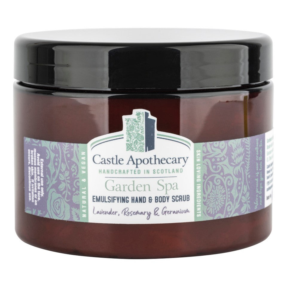 Garden Spa Emulsifying Hand & Body Scrub - Lavender, Rosemary & Geranium