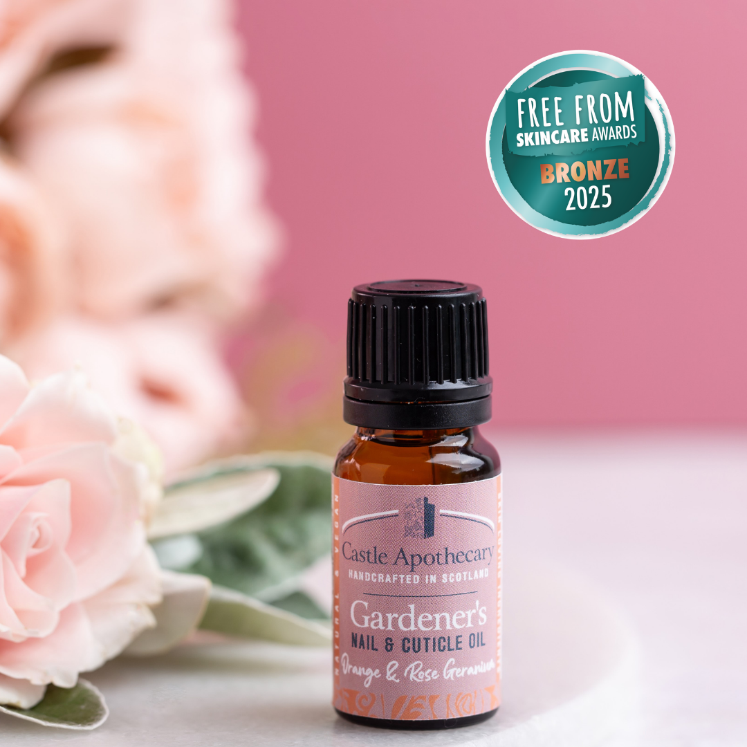 Gardener's Nail & Cuticle Oil with Orange & Rose Geranium