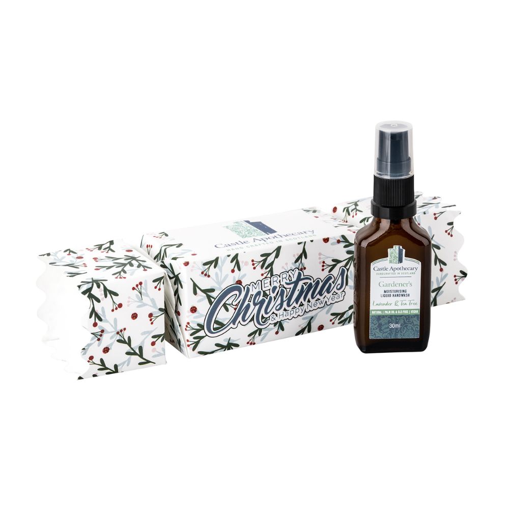 Gardeners Moisturising Liquid Handwash with Christmas Cracker - Mini - 30mls