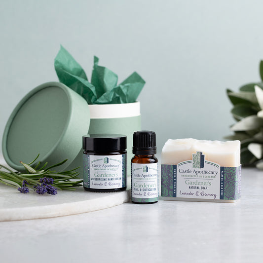 Gardener's Lavender & Rosemary Pampering Hands Gift Set Trio