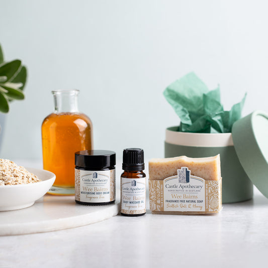 Wee Bairns Fragrance-Free Newborn Baby Skincare Gift Set Trio **PREORDER FOR 17 FEB SHIPPING**