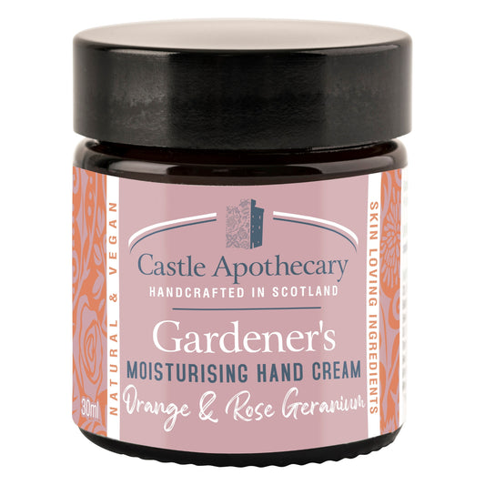Gardeners Moisturising Hand Cream - Orange & Rose Geranium
