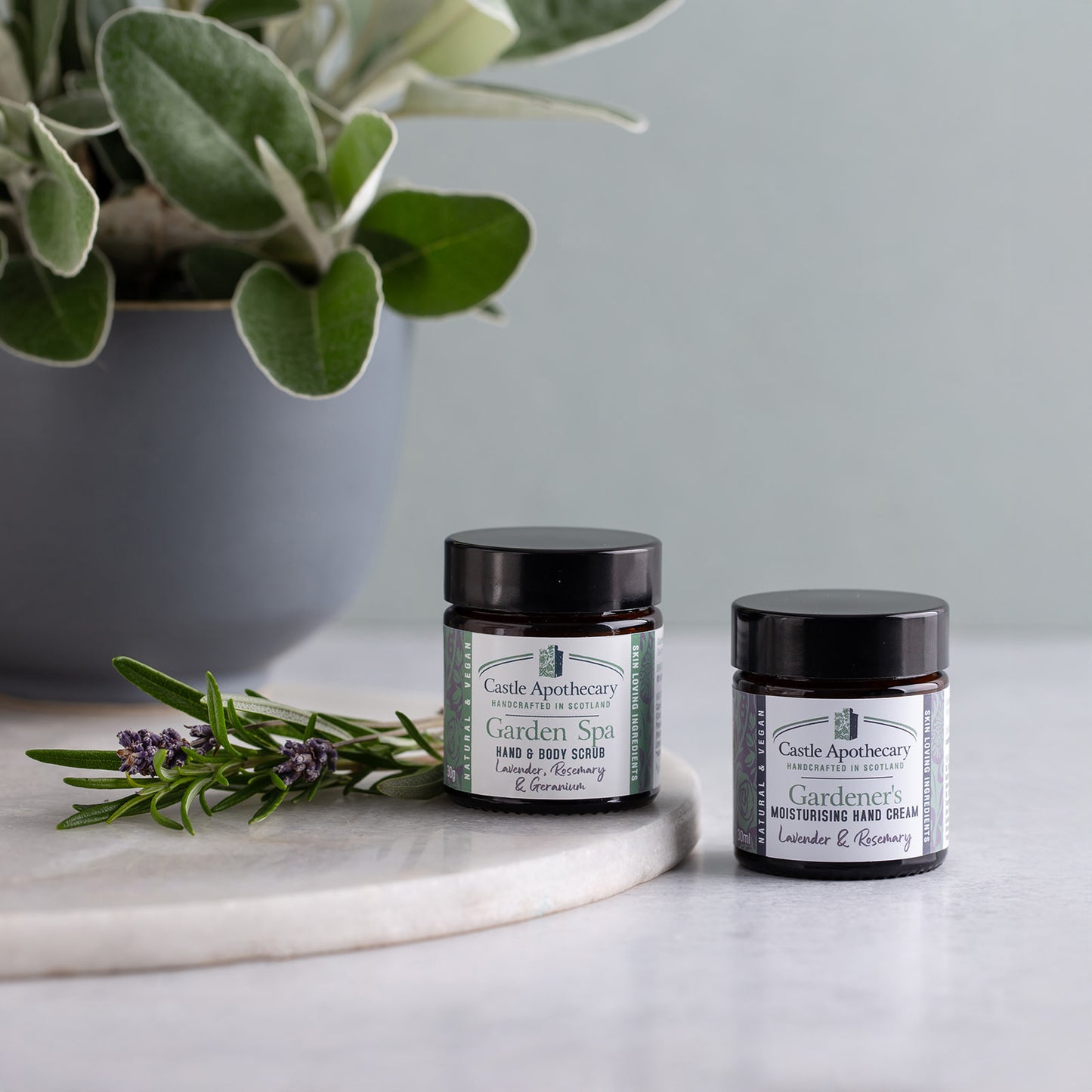 Gardeners Nourish and Nurture Hand Care Gift Set with Hand Cream and Emulsifying Hand & Body Scrub