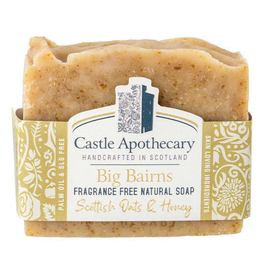 Big Bairns - Fragrance Free Natural Soap with Scottish Oats and Scottish Honey